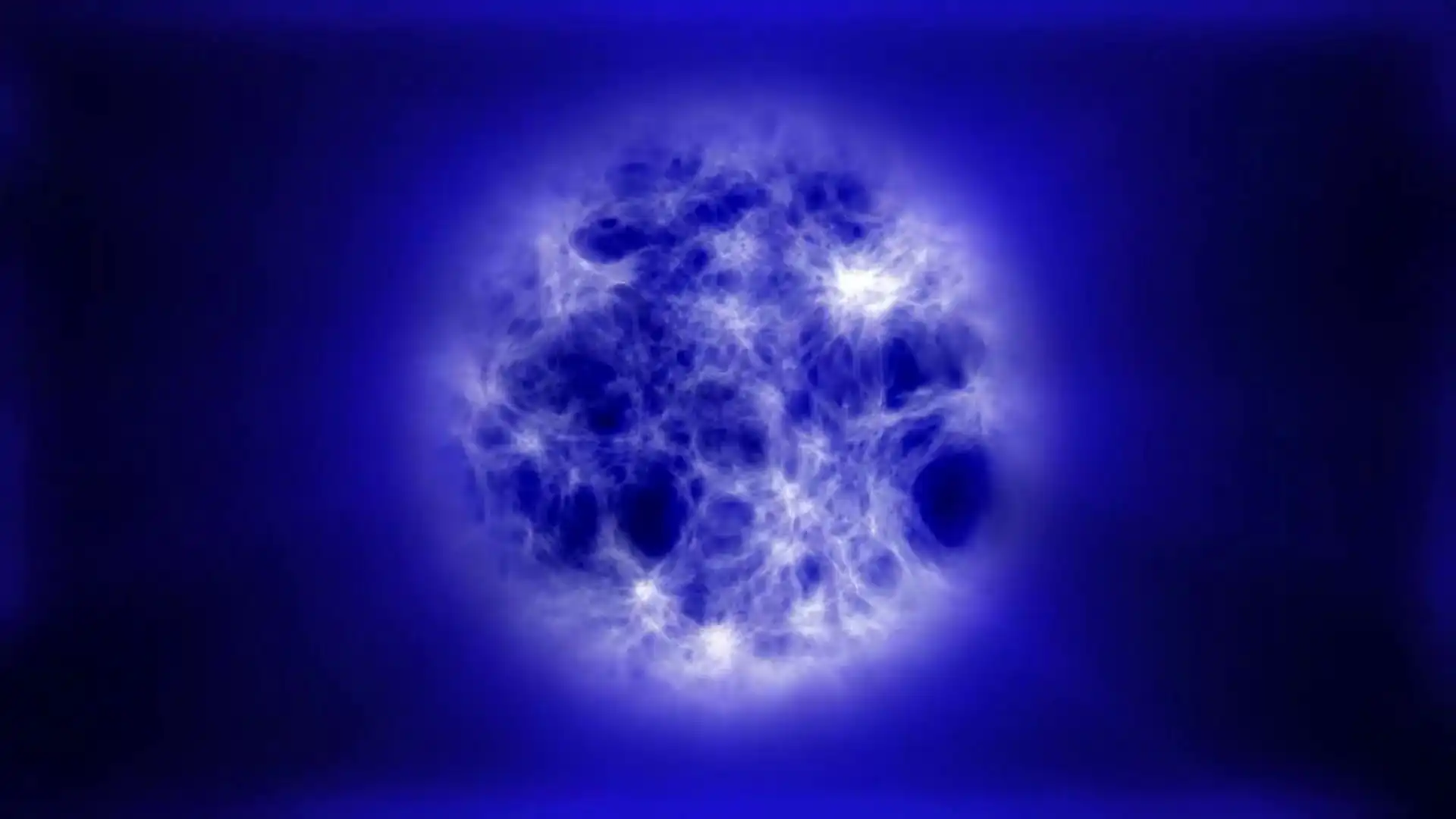 Réactions de fusion à la surface d'une étoile / vue d'artiste